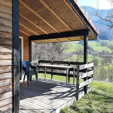 Chalet Du Camping La Porte St Martin Saint-Martin-en-Vercors Esterno foto